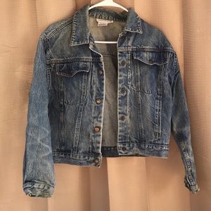 Calvin Klein Cropped Denim Jacket